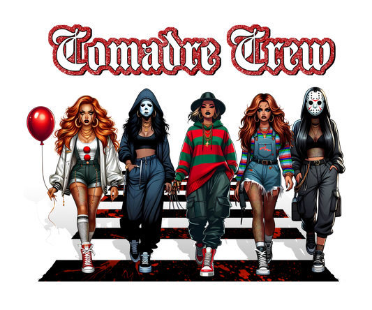 Comadre Crew Red & White